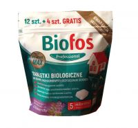 BIOFOS PROFESSIONAL TABLETKI DO SZAMB 12szt+4szt GRATIS